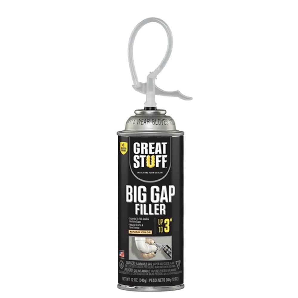 GREAT STUFF Big Gap Filler 12-oz Straw Indoor/Outdoor Spray Foam Insulation Canister | 363103