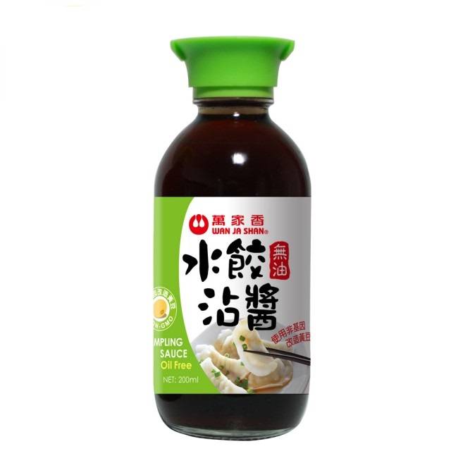 萬家香無油水餃沾醬200ml <200ml毫升 x 1 x 1Bottle瓶>