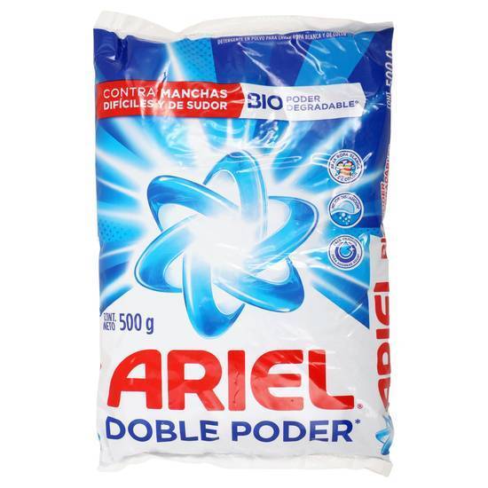 Ariel detergente doble poder en polvo