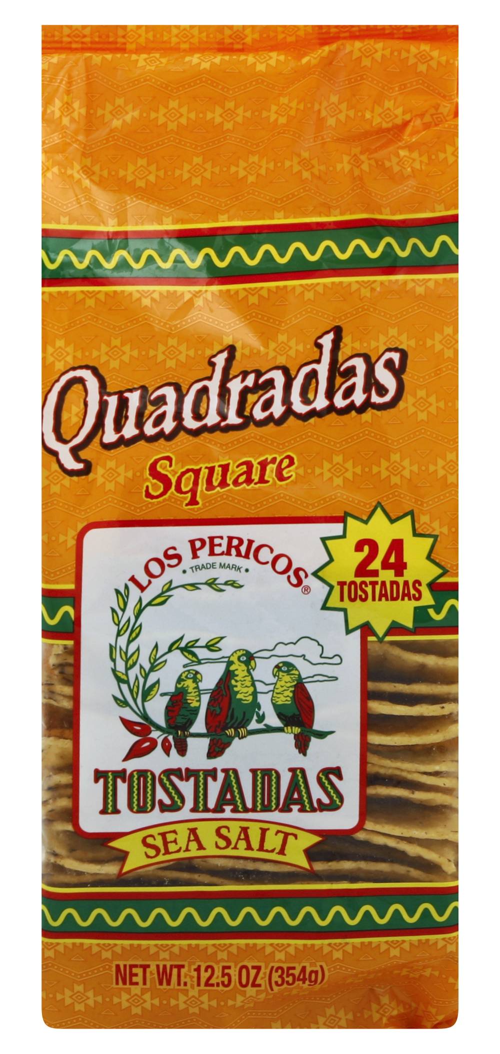 Los Pericos Sea Salt Square Tostadas (12.5 oz)