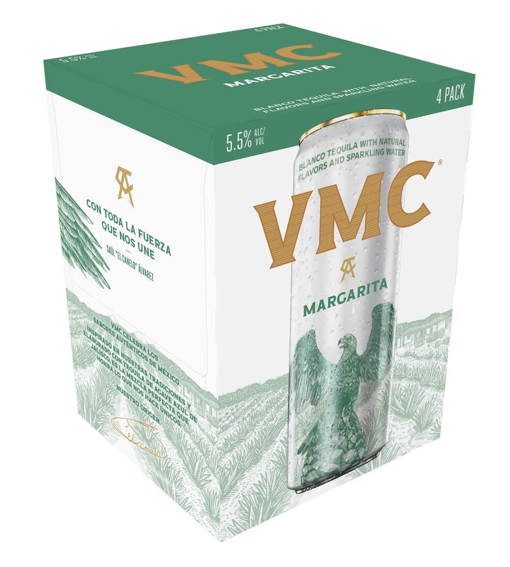VMC Margarita Tequila, Citrus (4 x 12 fl oz)