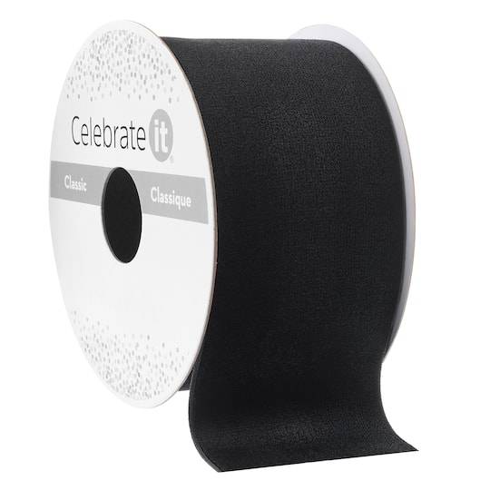 Celebrate It Classic Velvet Ribbon, Black