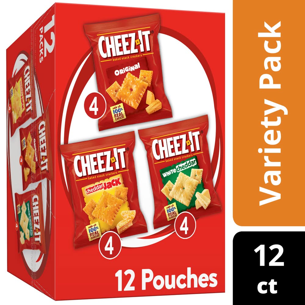 Cheez-It Kellogg's Crackers Baked Snack (1.01 oz, 12 ct)