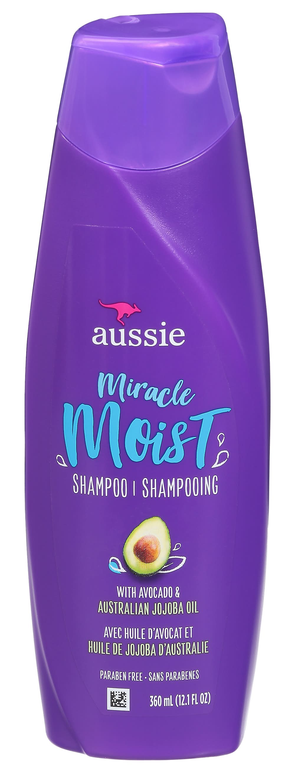 Aussie Miracle Moist Hydratant Shampoo (12.1 fl oz)