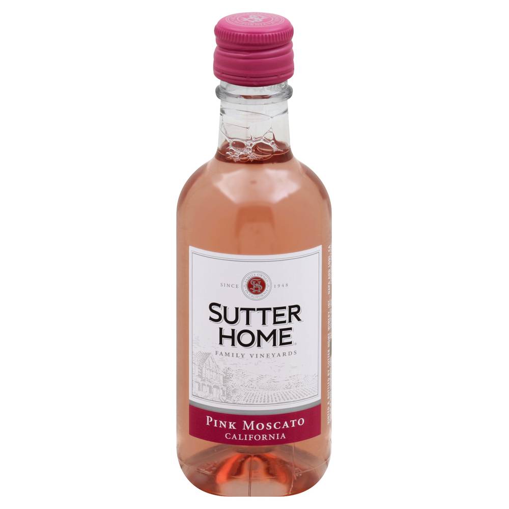 Sutter Home Pink Moscato California Wine (187 ml)