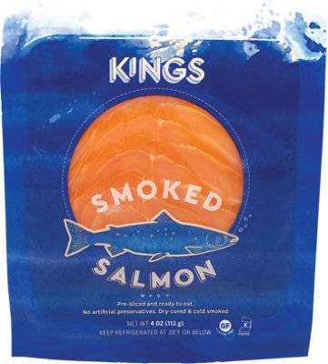Ac Kings Smoked Salmon 4 Oz - 4 Oz