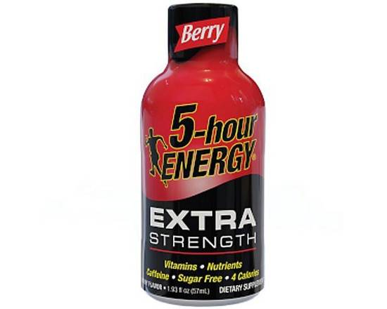 5-Hour Energy · Extra Strength Berry Sugar Free Supplement (1.9 fl oz)