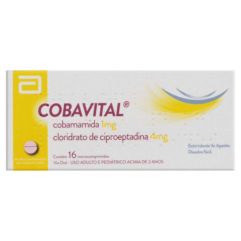 Abbott cobavital 1mg + 4mg (16 comprimidos)