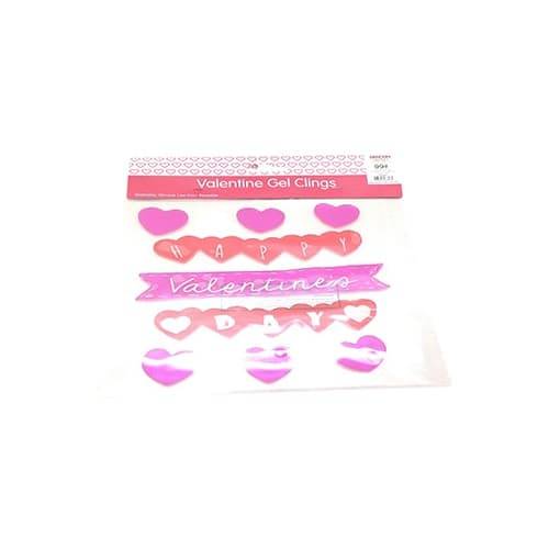 Product Design Valentine Gel Clings (1 ct)
