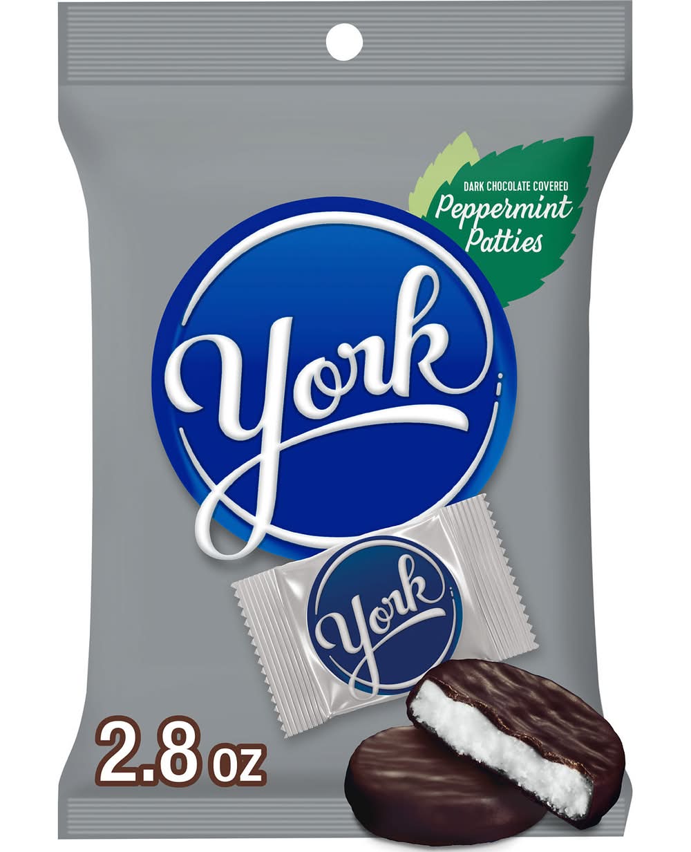 York Dark Chocolate Peppermint Patties (2.8 oz)