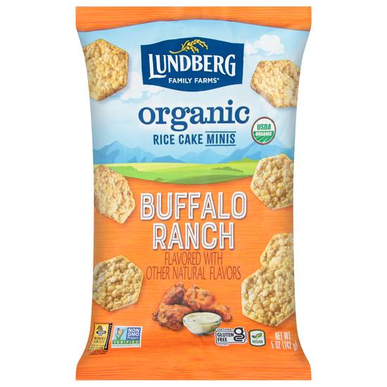 Lundberg Organic Rice Minis Cake ( buffalo ranch)