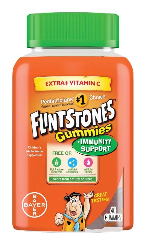 Flintstones Immunity Multivitamin Support Gummies (40 ct)