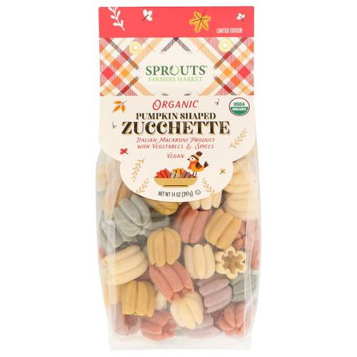 Sprouts Organic Pumpkin Shaped Zucchette