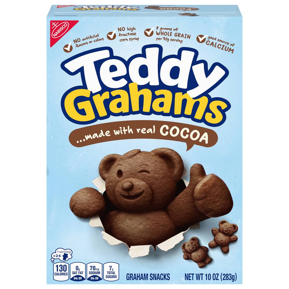 Teddy Grahams Chocolate Graham Snacks