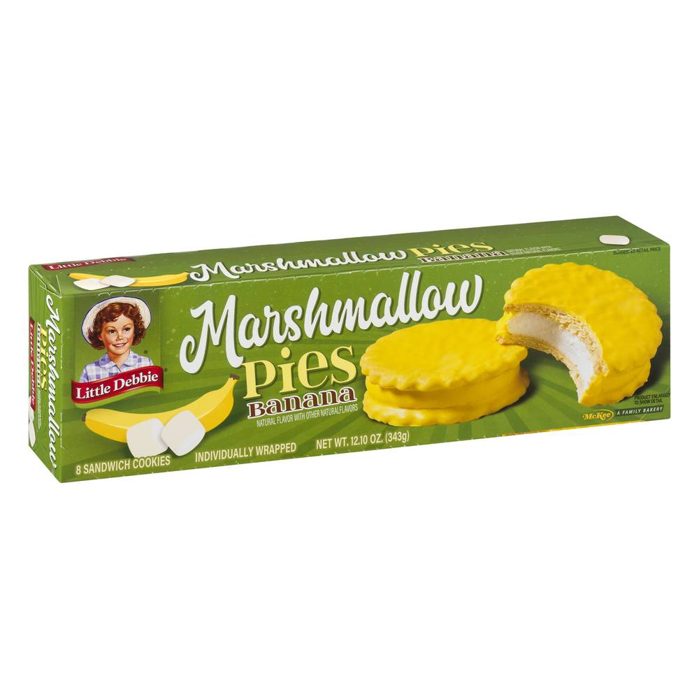 Little Debbie Banana Marshmallow Pies (12.1 oz)