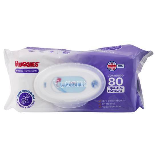 Huggies toallitas húmedas cuidado relajante lavanda (80 un)