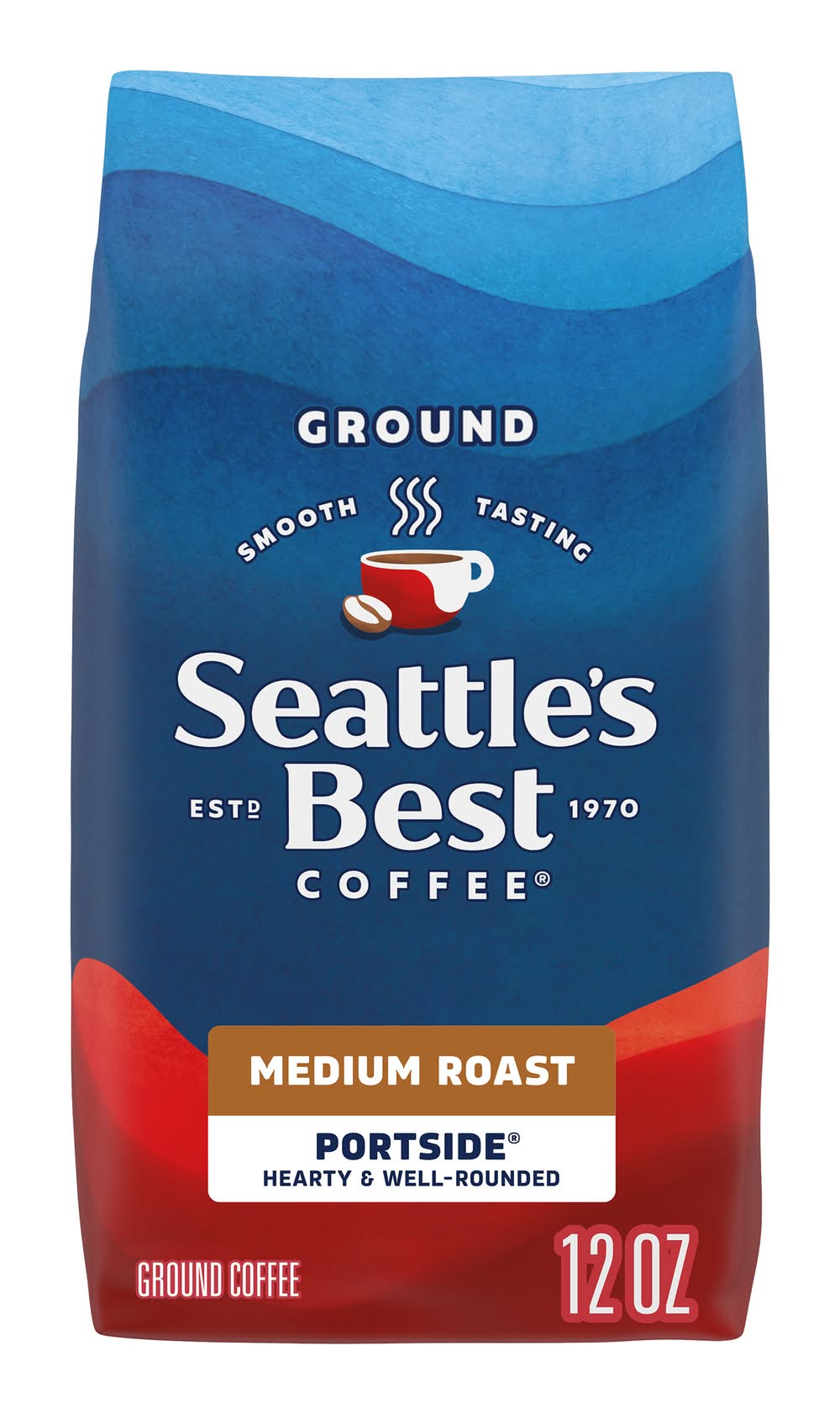 Seattle's Best Coffee Portside Blend Medium Roast Ground Coffee (12 oz)