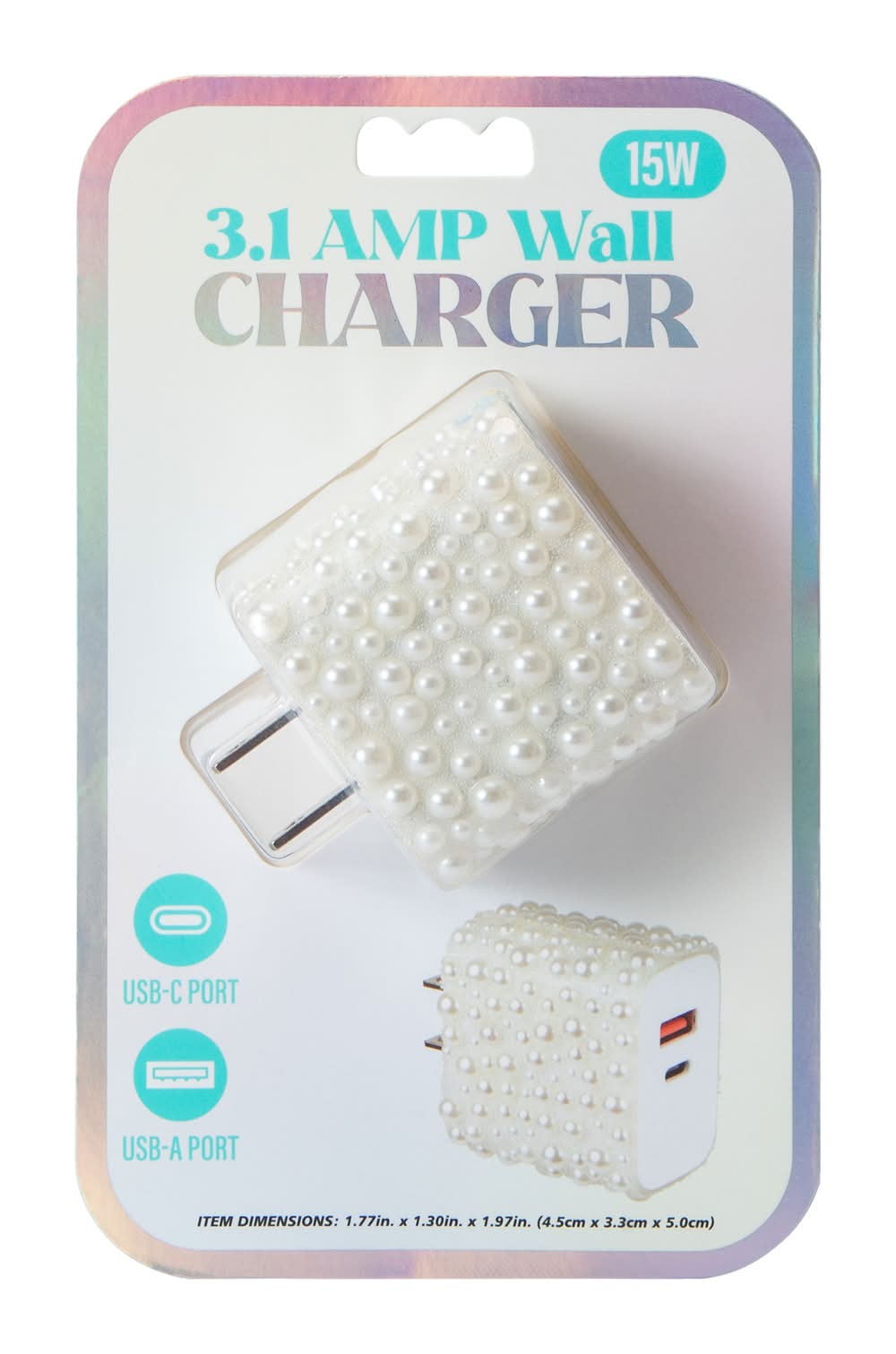 Pearl Wall Charger 3.1Amp White