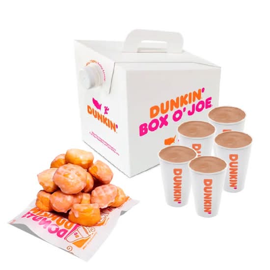 Novena Box Dunkin'