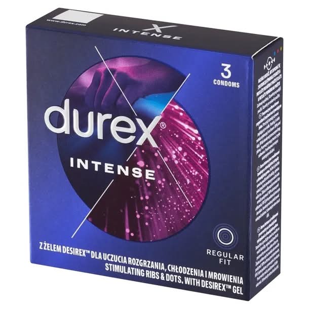 Prezerwatywy Durex Intense 3 szt.