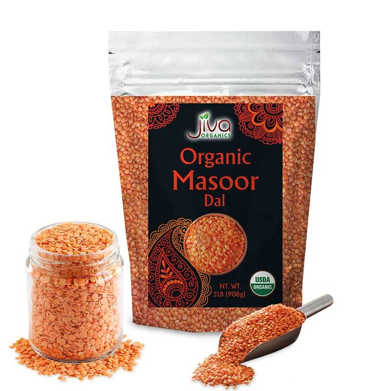 Jiva Organics Masoor Dal (908 g)
