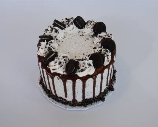 Chocolate Cookie Crumble Froyo Mini Cake