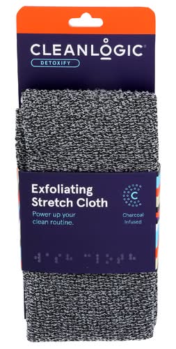Cleanlogic Body Care Detoxify Exfoliating Stretch Cloth