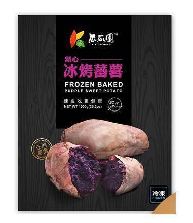 瓜瓜園冰烤紫心蕃薯 1公斤(冷凍)^300254151