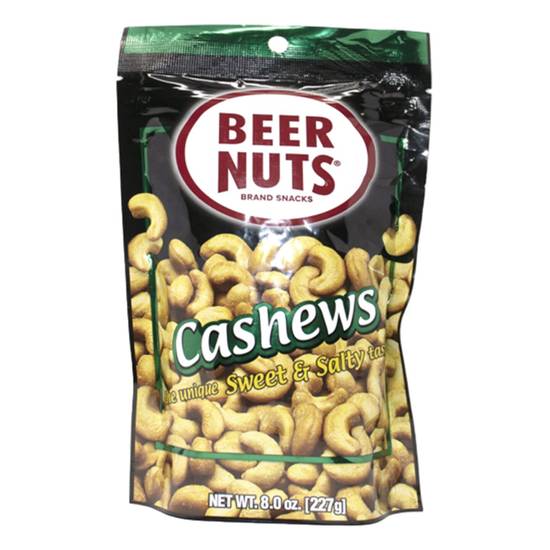 Beer Nuts Cashews 8oz