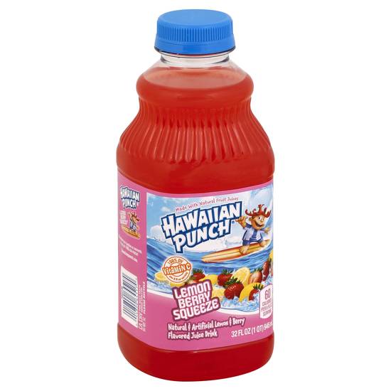 Hawaiian Punch Lemon Berry Squeeze Juice (32 fl oz)