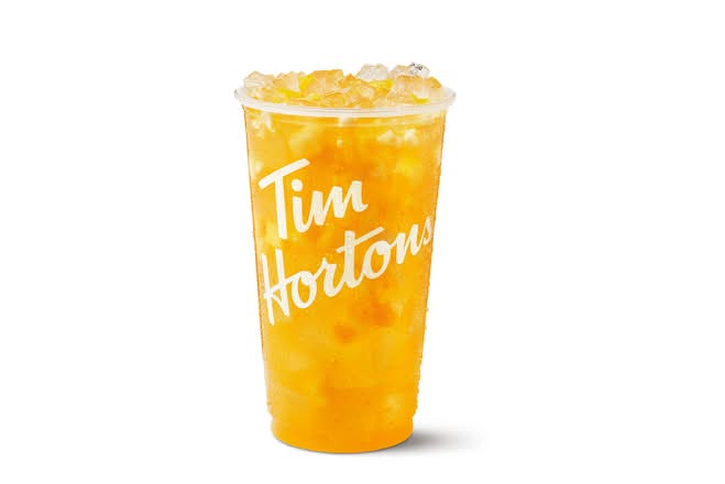 Tropical Mango Lemonade Refresher