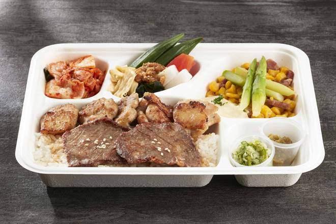 澳洲熟成冷藏牛舌與雞腿肉便當 Australian Exclusive Chilled Beef Tongue & Chicken Leg Bento