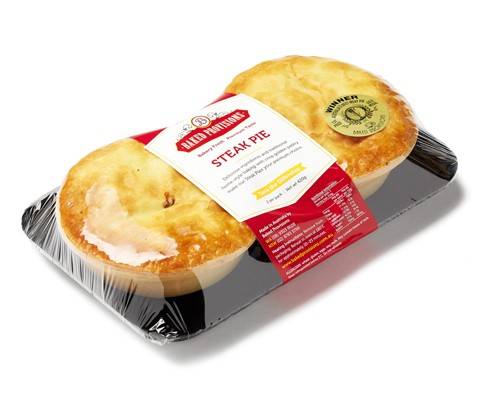 Baked Provisions Steak Pie 2 Per Pack 420Gm