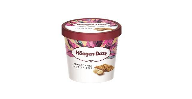 HAAGEN-DAZS MACADAMIA NUT BRITTLE