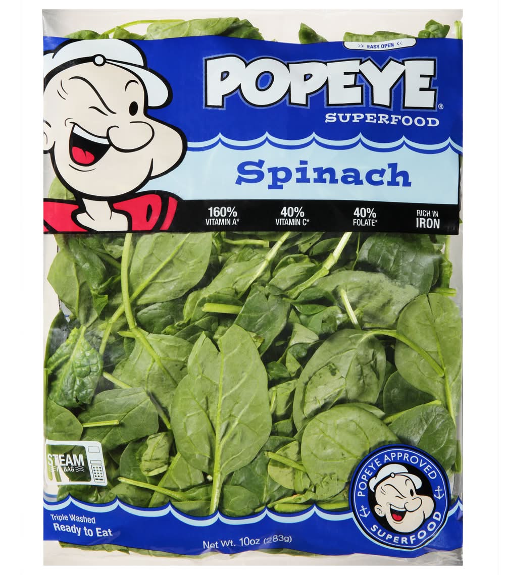 Popeye Superfood Spinach (10 oz)