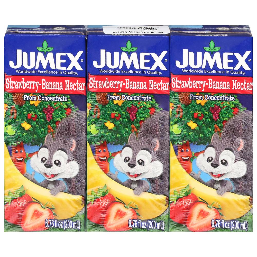 Jumex Strawberry-Banana Nectar (3 ct, 6.76 fl oz)