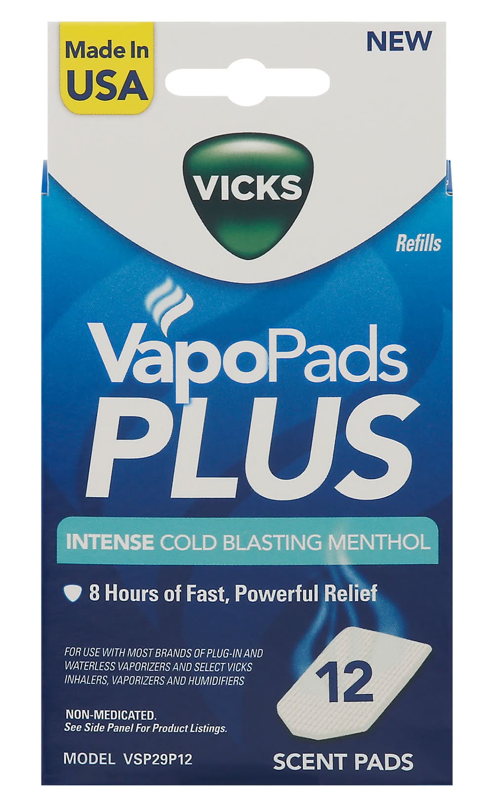 Vicks Vapopads Plus (12 ct)