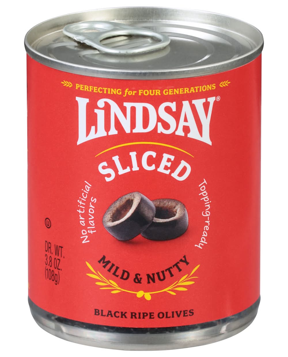 Lindsay Mild & Nutty Sliced California Black Ripe Olives (10 oz)