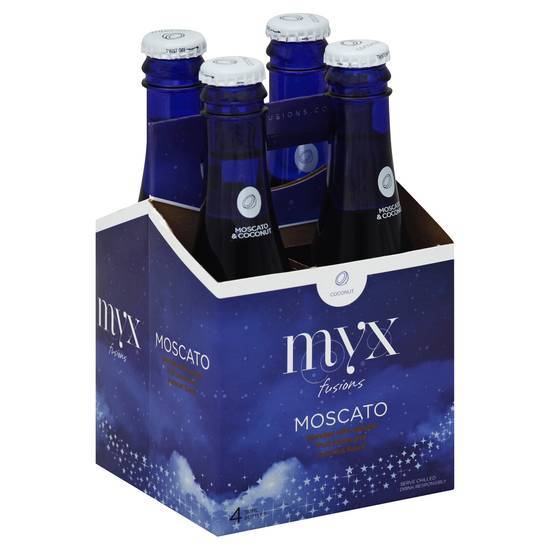 Myx Fusions Moscato & Coconut Liquor (4 ct, 187 ml)