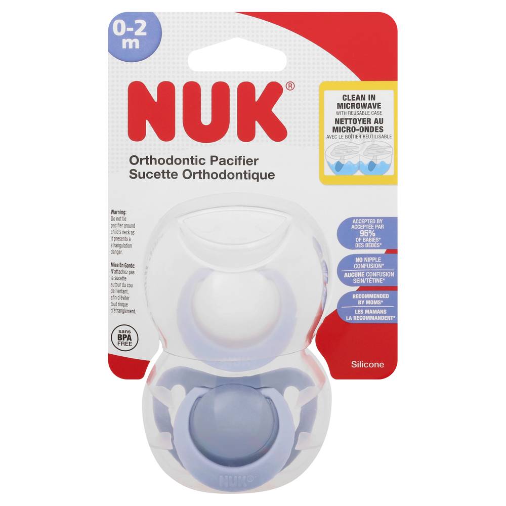 NUK Silicone Orthodontic Pacifier