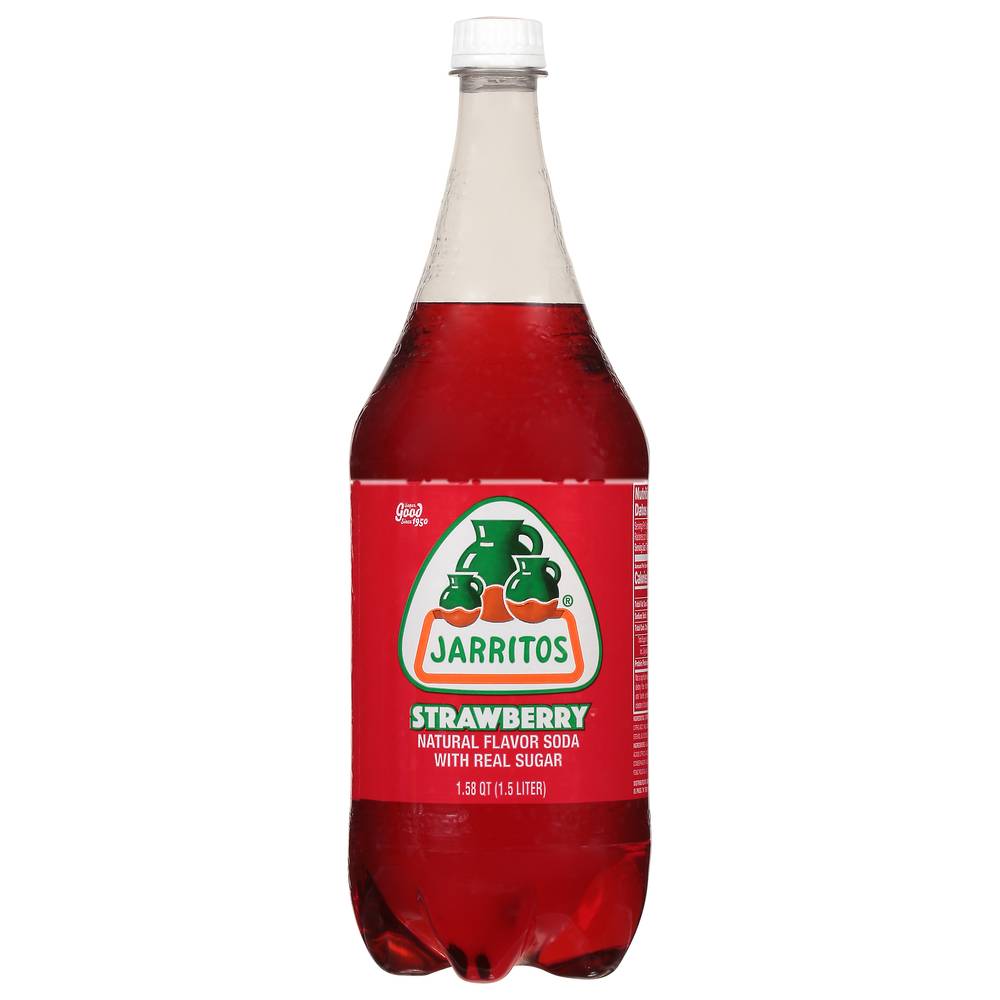 Jarritos Strawberry Soda (1.58 qt)