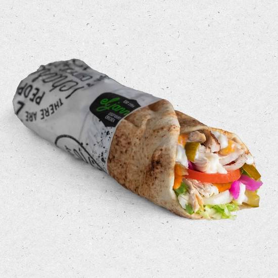 Charcoal Chilli Chicken Roll