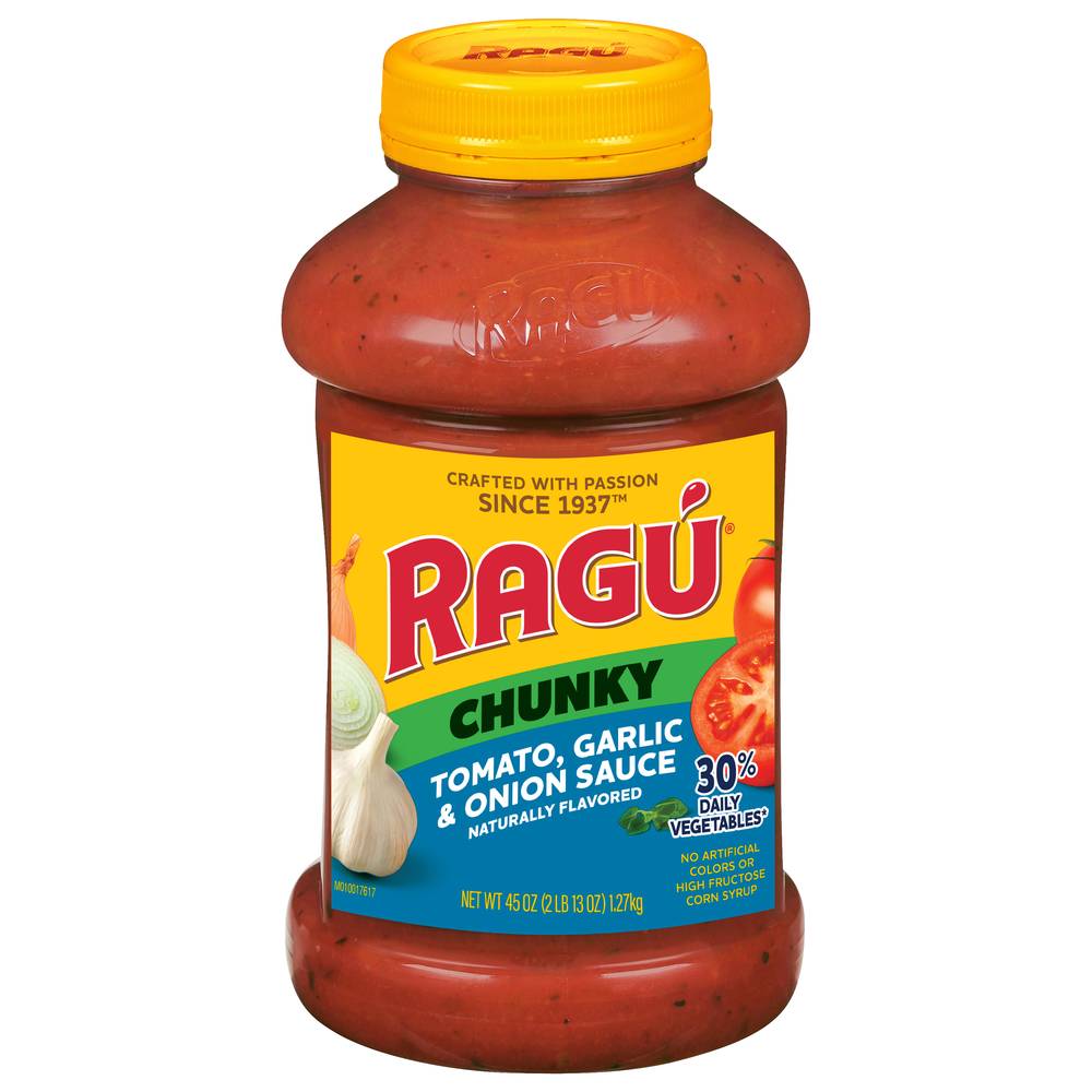 Ragú Chunky Tomato Garlic & Onion Sauce (45 oz)