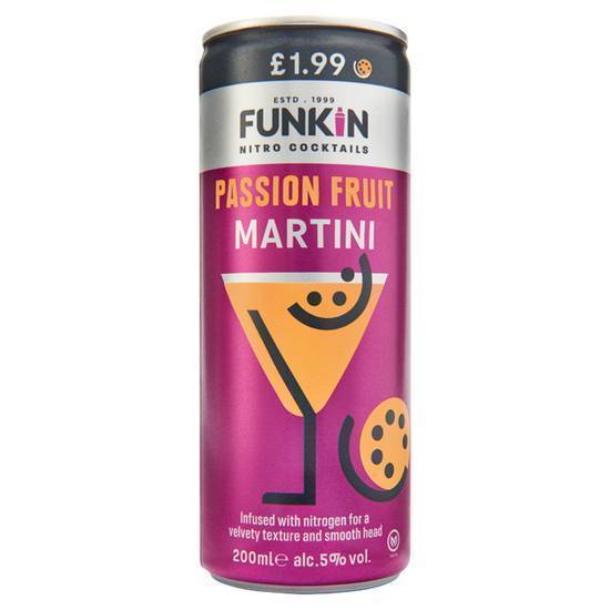 Funkin Nitro Cocktail Passion Fruit Martini 200ml