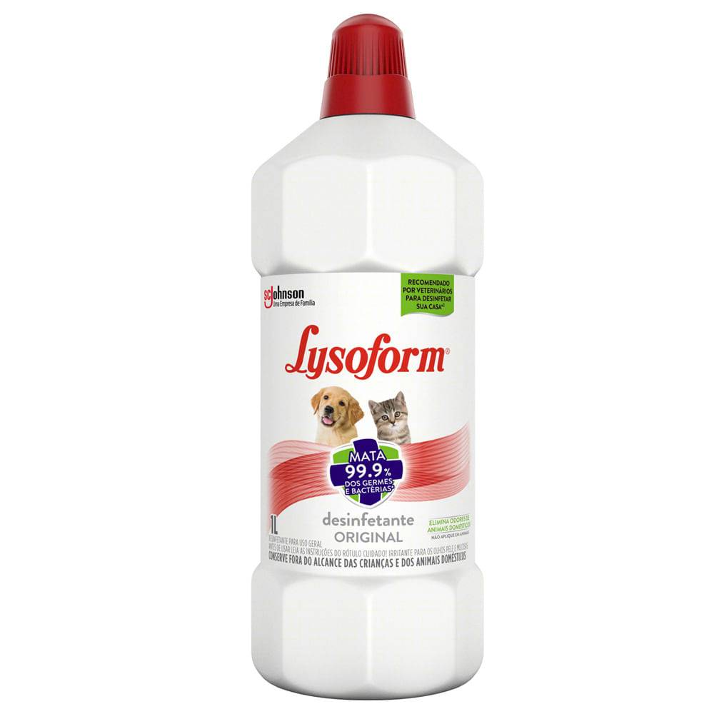 Lysoform · Desinfetante original de uso geral pets (1 L)