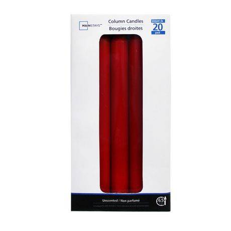 Mainstays Column Candles (20 pack)