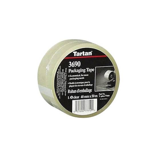 Tartan Package Sealing Tape Clear