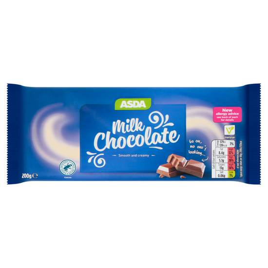 Asda Milk Chocolate 200g