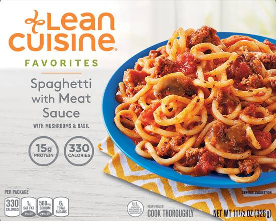 Lean Cuisine Spaghetti With Meat Sauce