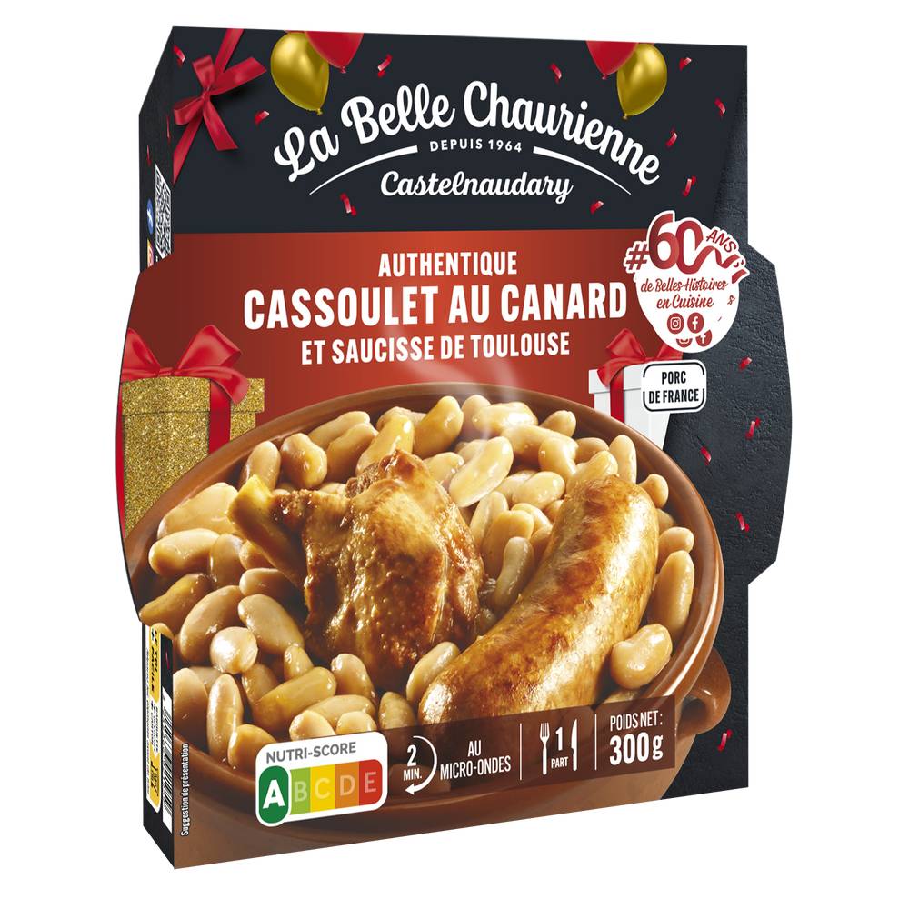 La Belle Chaurienne - Cassoulet au confit de canard (300g)